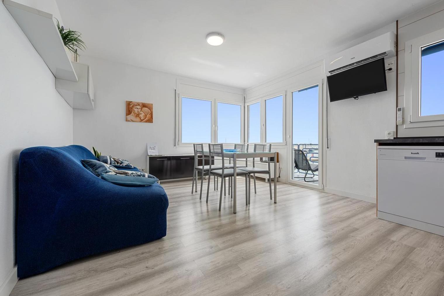 Vora Port Apartment L'Ampolla Bagian luar foto